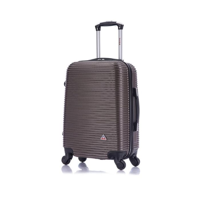 InUSA Royal Hardside Spinner Luggage Collection - 20'' - Brown