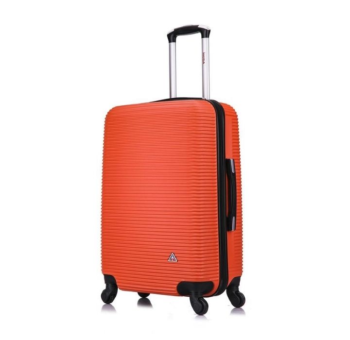 InUSA Royal Hardside Spinner Luggage Collection - 24 '' - Orange