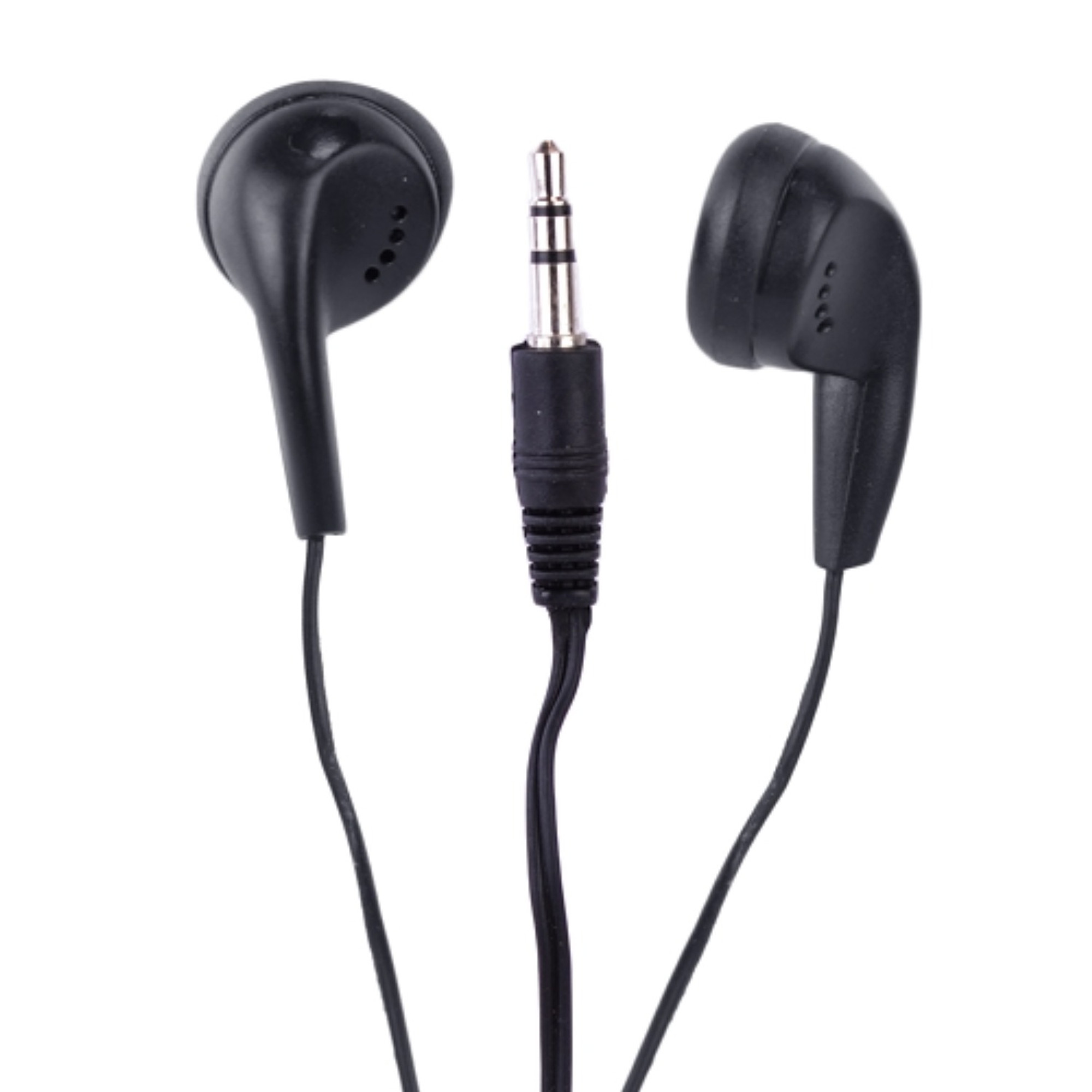 VIBE Color Tunes InEar Stereo Wired Earbuds Black