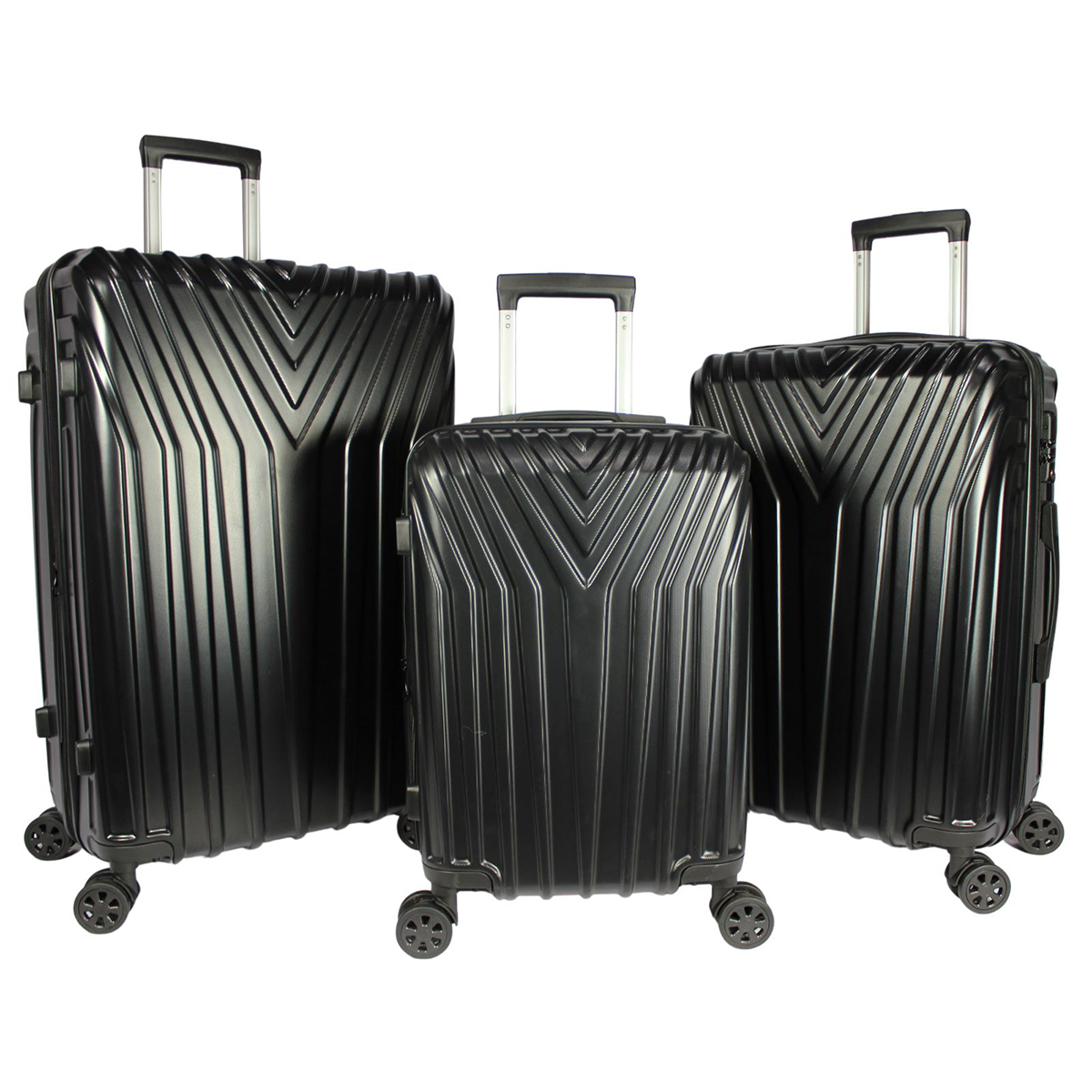 Photos - Luggage World Traveler Hardside 3-Piece Spinner  Set by World Traveler™, 