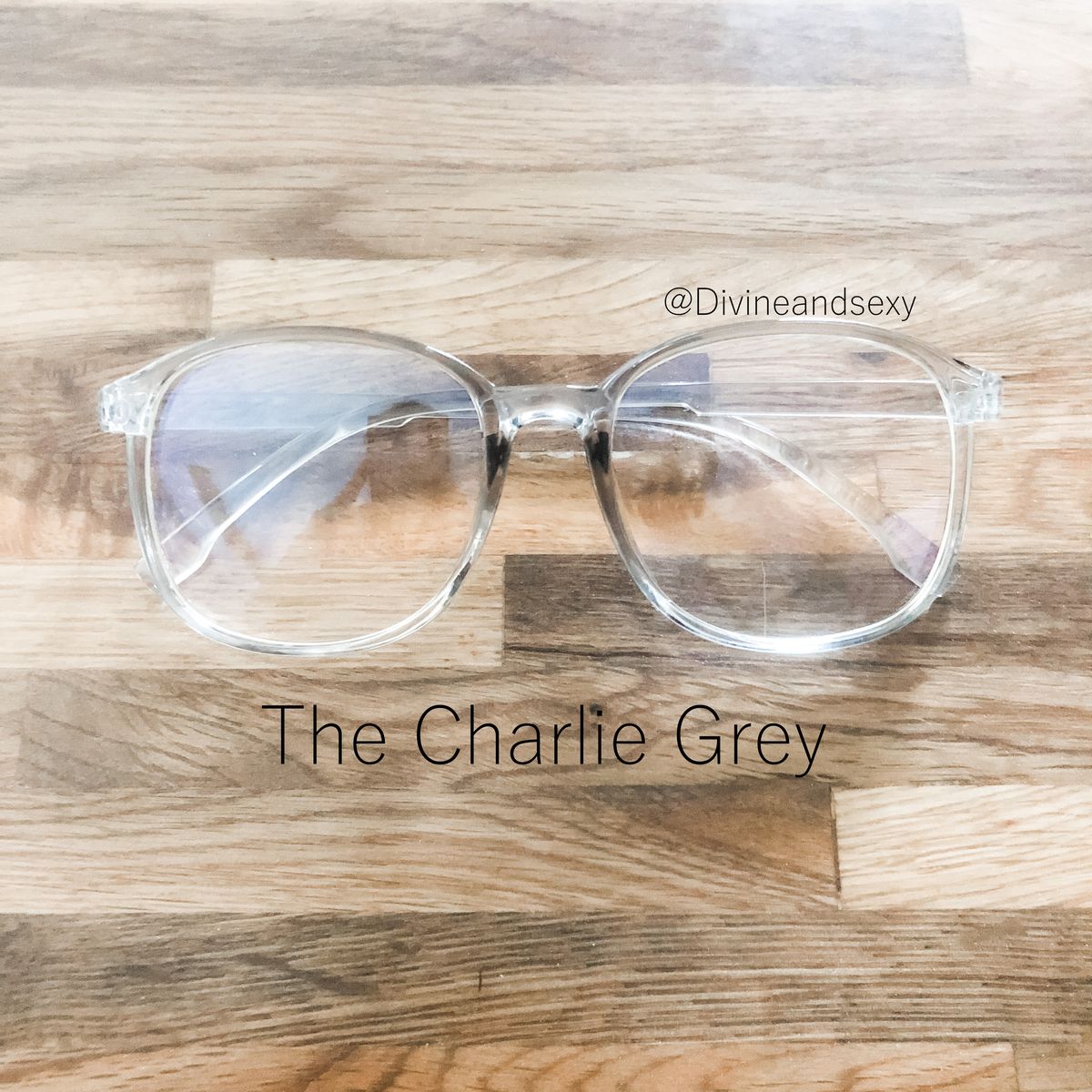 Adult Stylish Blue Light Blocking Glasses - The Charlie Grey