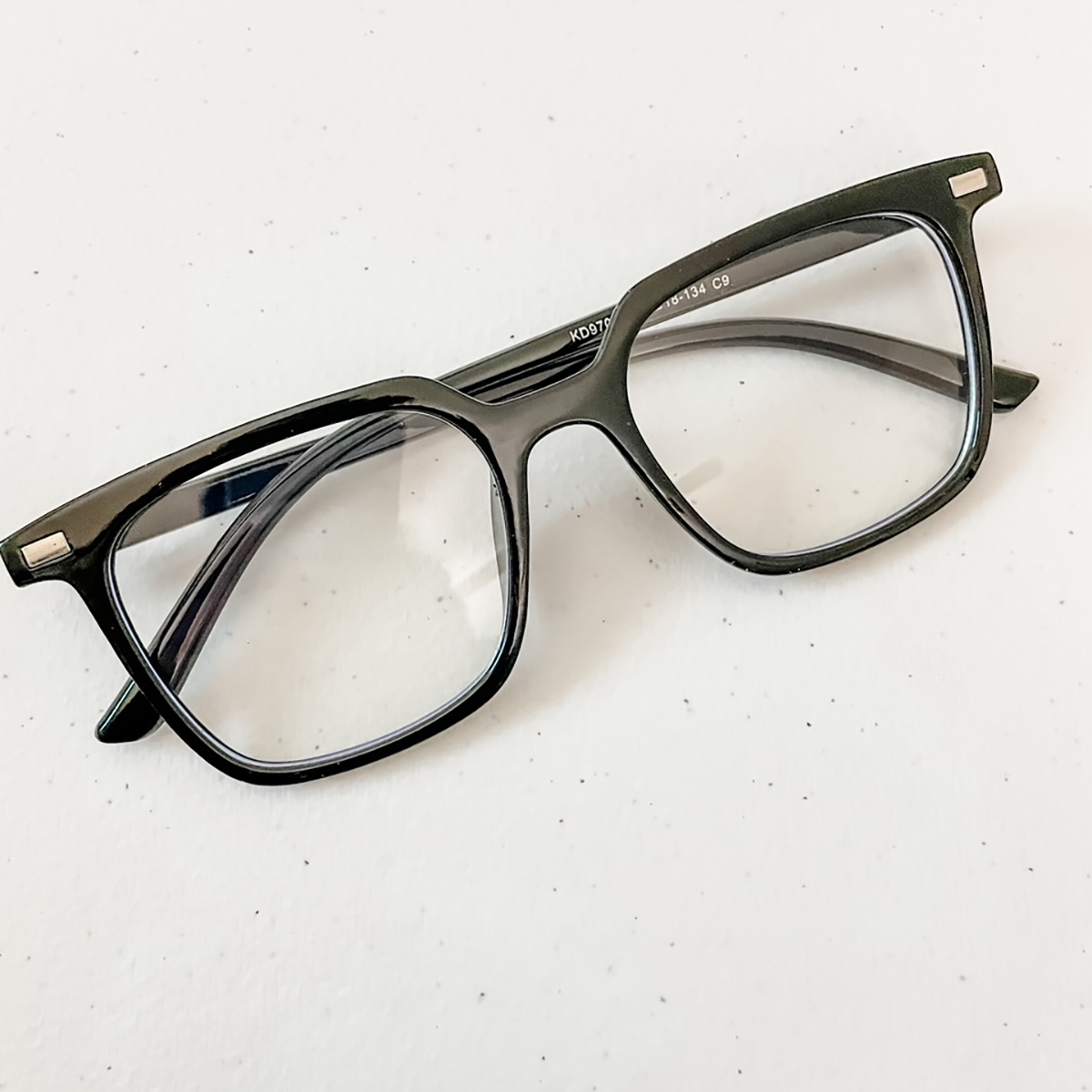 Adult Stylish Blue Light Blocking Glasses - The Taylor Black