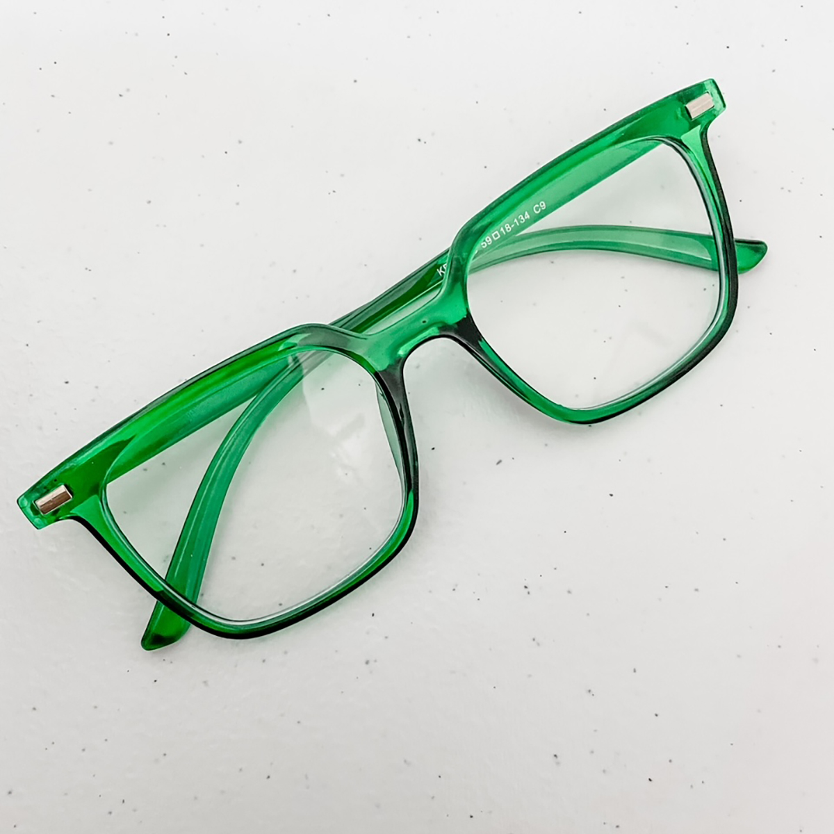 Adult Stylish Blue Light Blocking Glasses - The Taylor Emerald