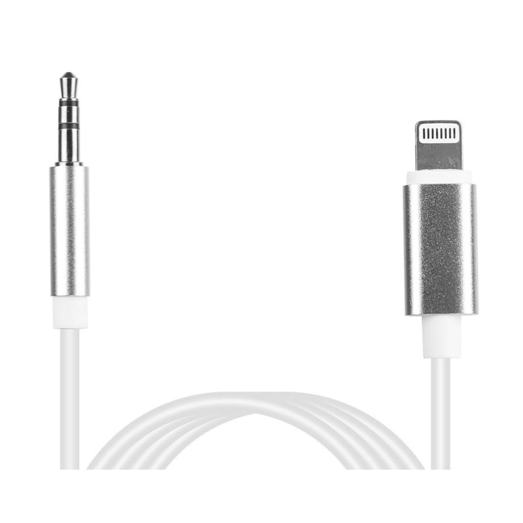iMounTEK® 8-Pin Lightning to 3.5mm AUX Cable - White
