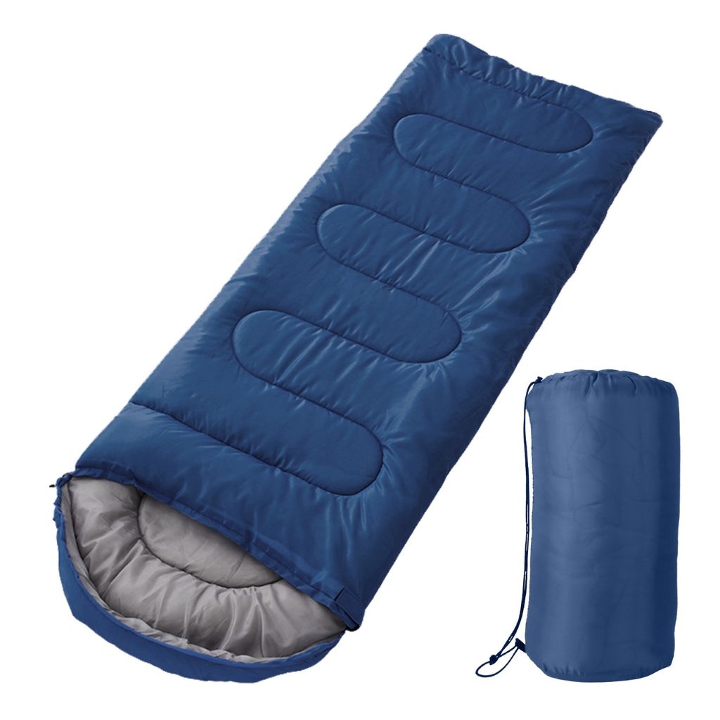 Photos - Sleeping Bag LakeForest LakeForest® Camping  - Navy Blue HGSLEEPINGBAG(NAVY