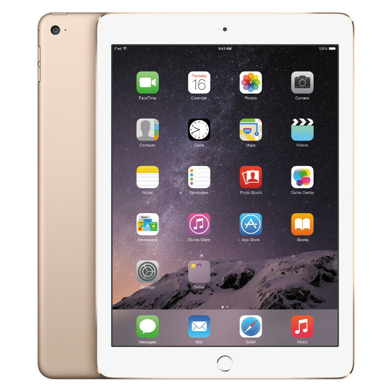Apple® iPad Air 2 Retina Bundle with Case & Screen Protector (64GB) - GOLD , WIFI ONLY