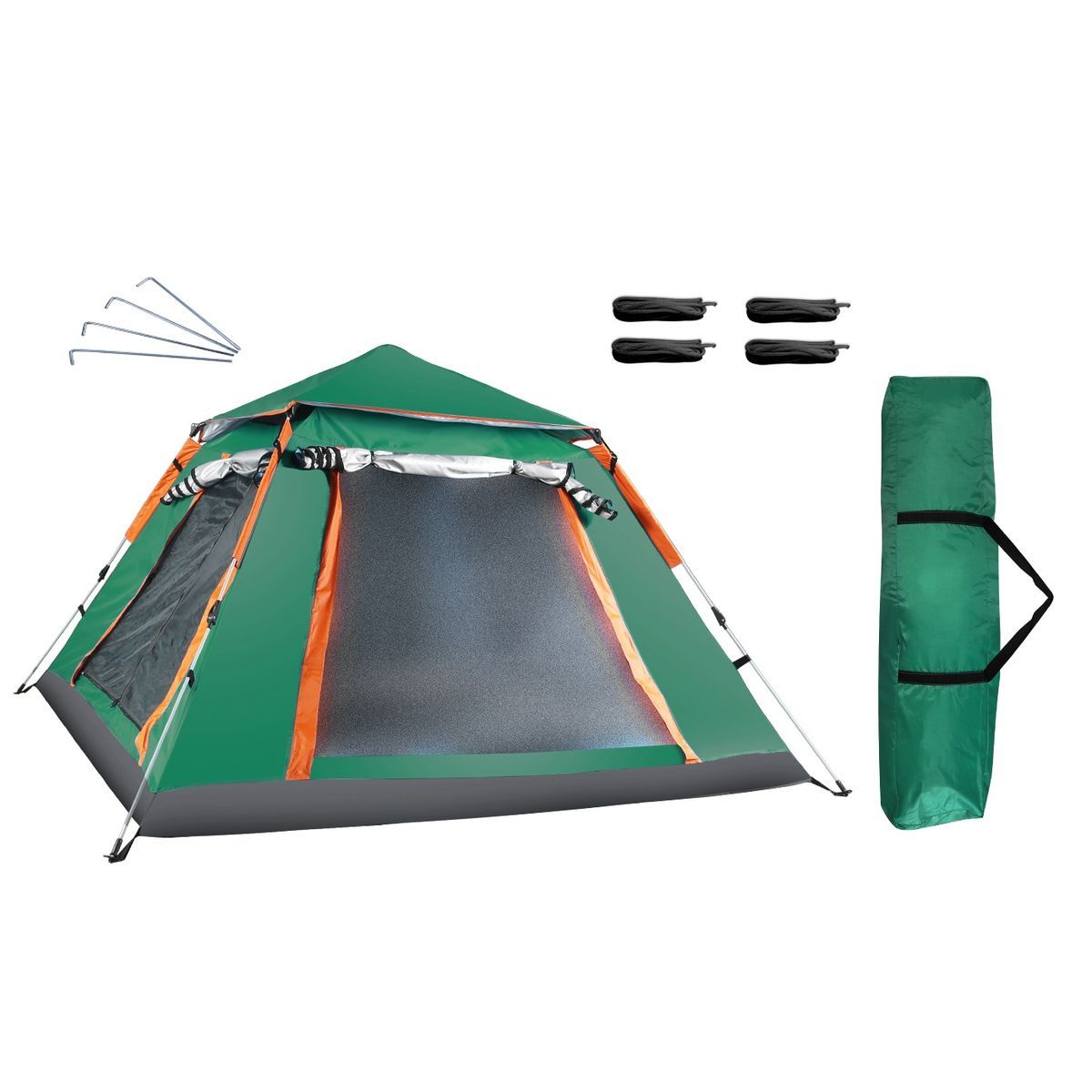 Photos - Tent LakeForest LakeForest® 4-5 Person Camping  - LakeForest 4-5 Person Camping  GRN HGCAMPINGTENTGPCT3881(GREEN)