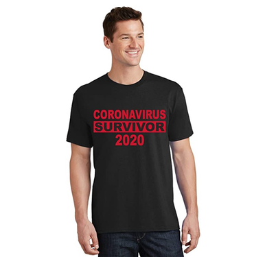 Coronavirus Survivor 2020 Unisex Tshirt   Large