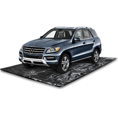Zone Tech Snow Mud Water  Ice Garage Floor Mat