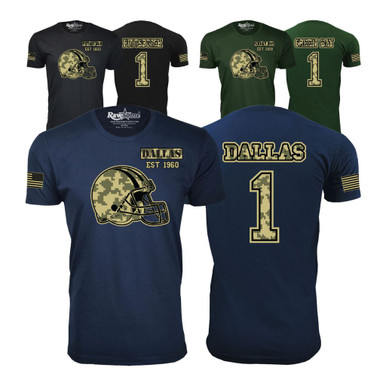 Men's Ultimate Camo Football Team Color T-Shirt