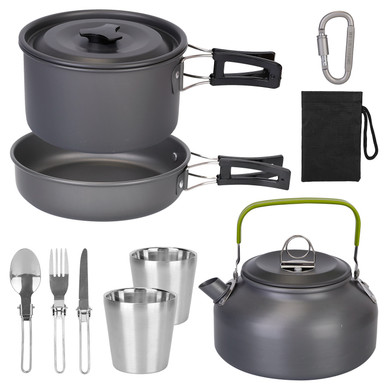 LakeForest� 12-Piece Camping Cookware Set