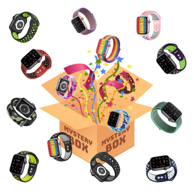 Assorted 3-Piece Mystery Bands for Apple Watch - 3 Piece Grab Bag 42/44/45mm - Boys