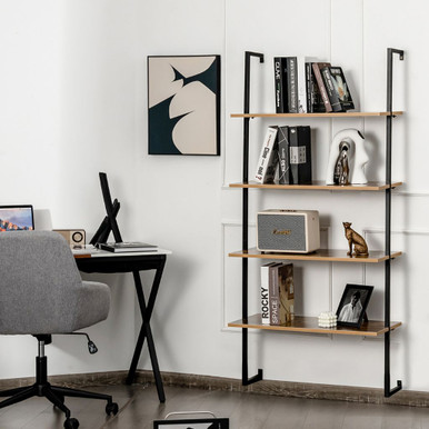 Photos - Kids Furniture Goplus 4-Tier Industrial Ladder Shelf JV10314CF 