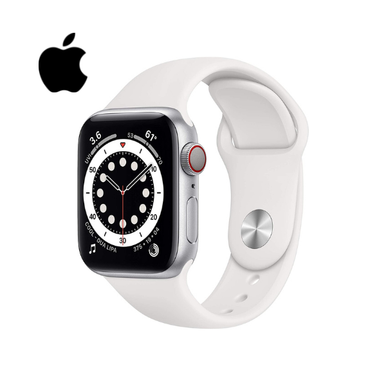 Apple® Watch Series 6, 40mm, 4G Lte + Gps – Silver Aluminum Case