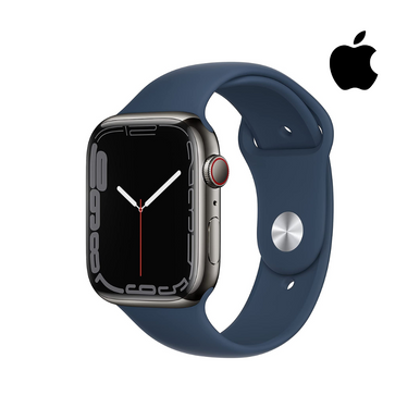 Apple® Watch Series 7, 4G LTE, 45mm – Graphite Stainless Steel Case