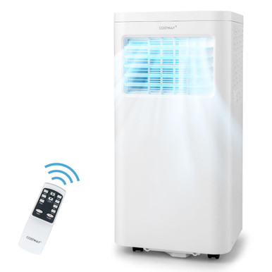 Photos - Air Conditioner Goplus Goplus 8000 BTU 3-in-1 Portable Air Conditioning Unit with Cool Fan
