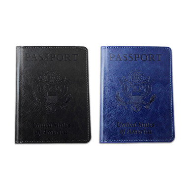 Fenzer™ Passport Holder Wallet, Vaccine Card, Leather Cover