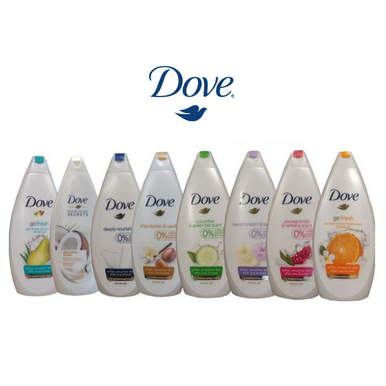 Dove® Body Wash Shower Gel (6-Pack)