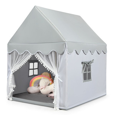 Photos - Playhouse / Play Tent Goplus Kids' Indoor Play Tent with Mat HW67016GR
