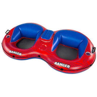 23-WRR-4650-WOW WOW Sports Ranger 2-Person River Tube with Mesh Bottom Seating