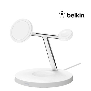 Belkin 3-in-1 Magsafe BoostCharge Pro Wireless Charger