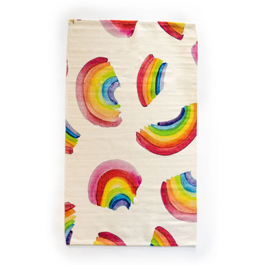 Spura Home Contemporary 3 x 5 ft Rainbow Area Rug