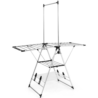 Clothes Drying Rack with 6-Level Adjustable Height-image-SKU8315549