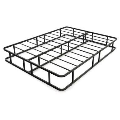 Photos - Bed Frame Costway Queen-Size Metal Platform  HU10466 