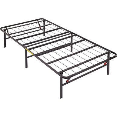 Photos - Bed Frame Amazon Basics Twin XL Foldable Metal Platform  by Amazon Basics®