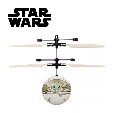 Star Wars&reg; The Mandalorian The Child in Pram Motion Sensing UFO Ball Helicopter