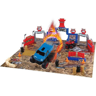 Ford Monster Truck Mayhem 54-Piece Playset
