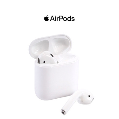 Apple AirPods 2 with Charging Case and MFI Cable