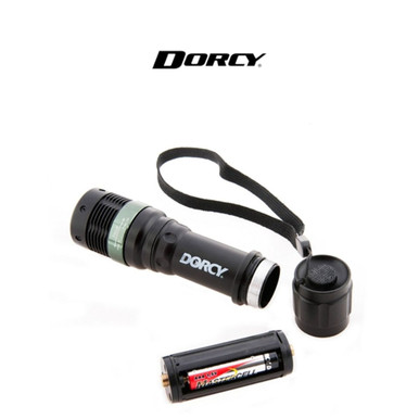 Dorcy 130 Lumens LED Water Resistant Optic Focusing Flashlight