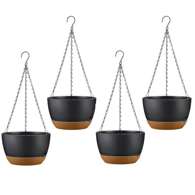 Indoor/Outdoor Hanging Planter Pot (4-Pack)