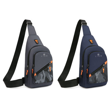 Lior™ Crossbody Shoulder Bag with Camo Accent