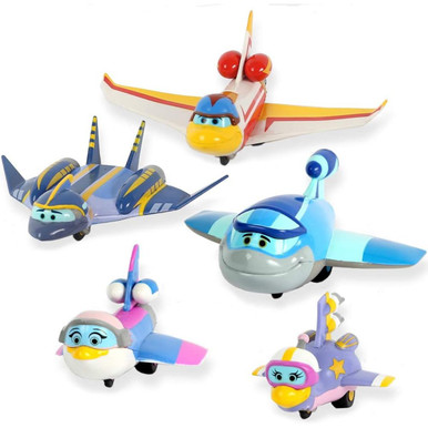 Kids' Mission to Mars Launch Airplane Toys (Set of 5)