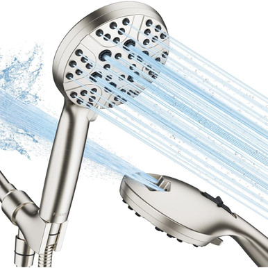 High-Pressure 8-Mode Handheld Shower Head