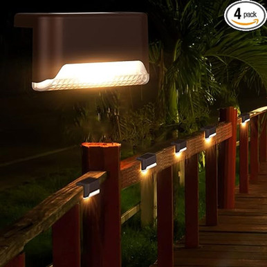 Pearlstar Solar Deck Lights SL-501 (4-Pack)-image-SKU7251187