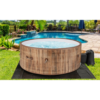 72-Inch Inflatable Hot Tub Spa with 120 Air Jets