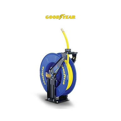 Goodyear TRI-L820153G 0.37 in. x 50 ft. Retractable Air & Water-Hose Reel