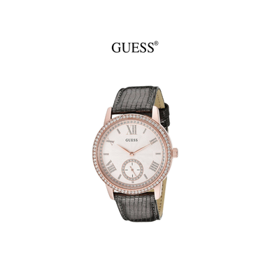 Guess&reg; Women's Gramercy White Dial Watch