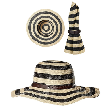Women's Roll-up Summer Beach Sun Hat
