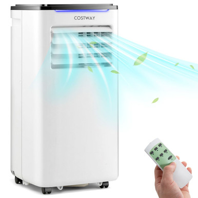 10000-BTU (ASHRAE) Portable Air Conditioner with 3 Modes