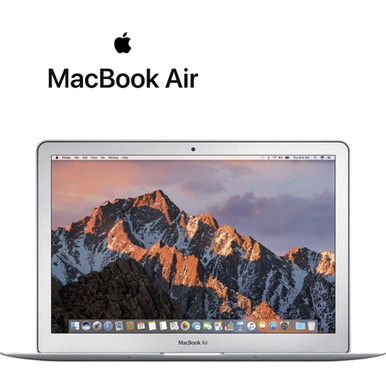Apple® MacBook Air, 1.6GHz i5, 8GB RAM, 128GB SSD, MJVE2LL/A