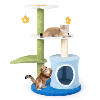 4-Tier Modern Cat Tree Tower Activity Center