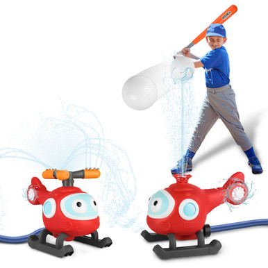 Helicopter T-Ball Sprinkler