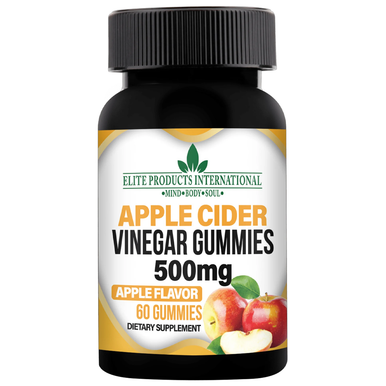 Apple Cider Vinegar Gummies 500mg 60 ct