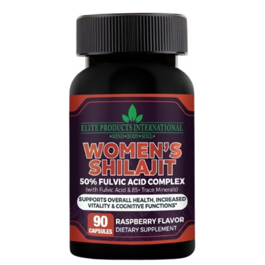 Womens Shilajit Raspberry Flavor 90 ct