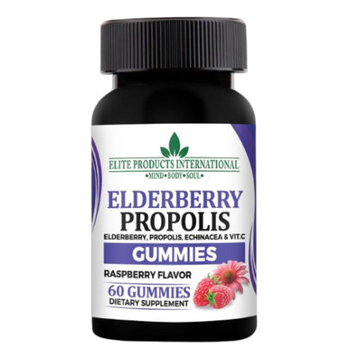 Elderberry Gummies Raspberry Flavor 60 ct