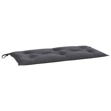 Garden Bench Cushion Anthracite 39.4"x19.7"x2.8" Oxford Fabric